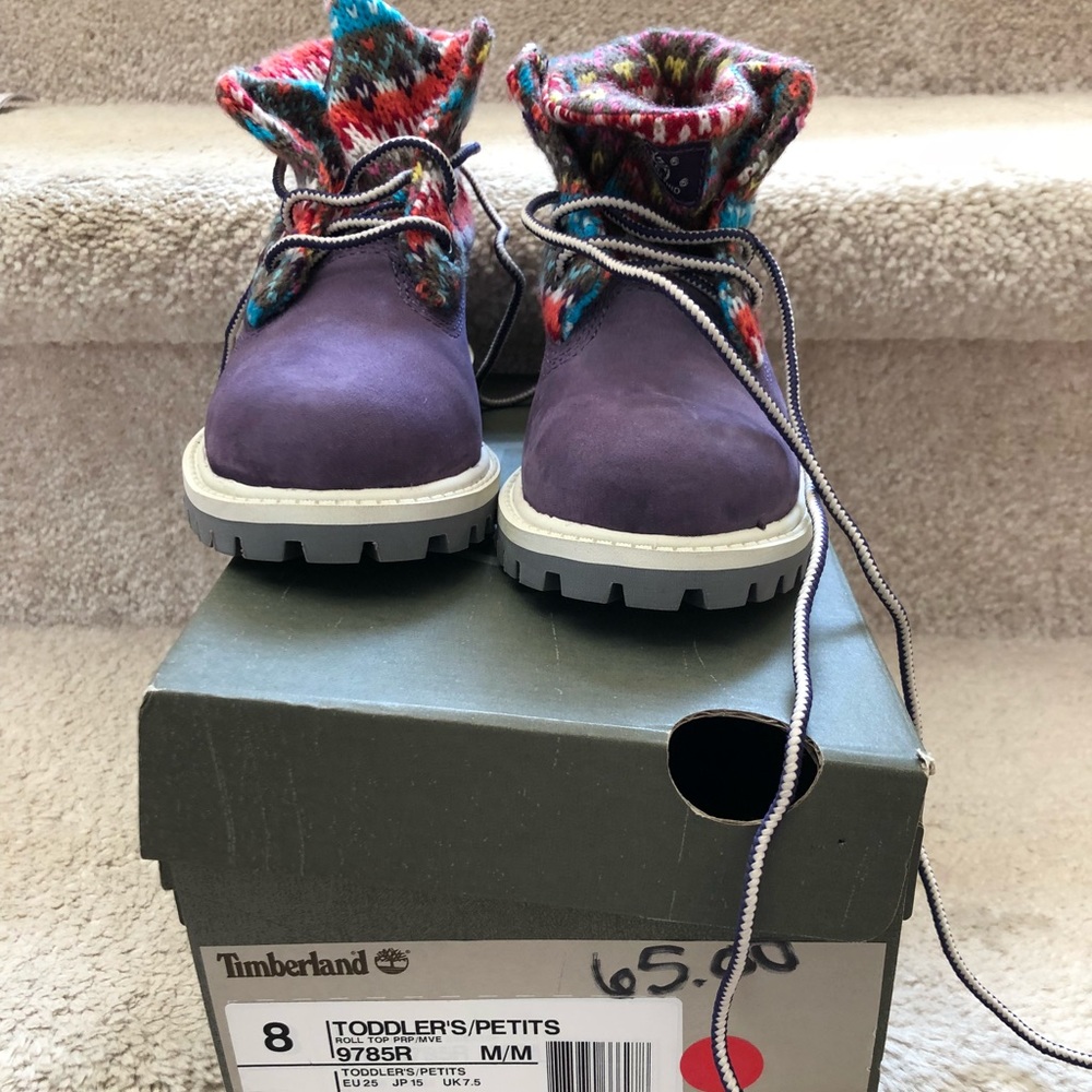 Toddler Timberlands, size 8